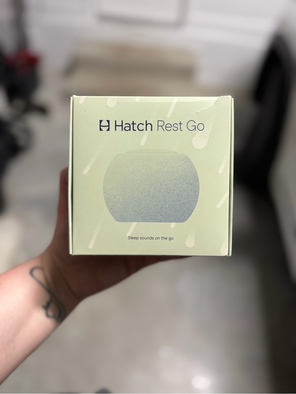 Hatch Rest Go Portable Sound Machine - Pale Green